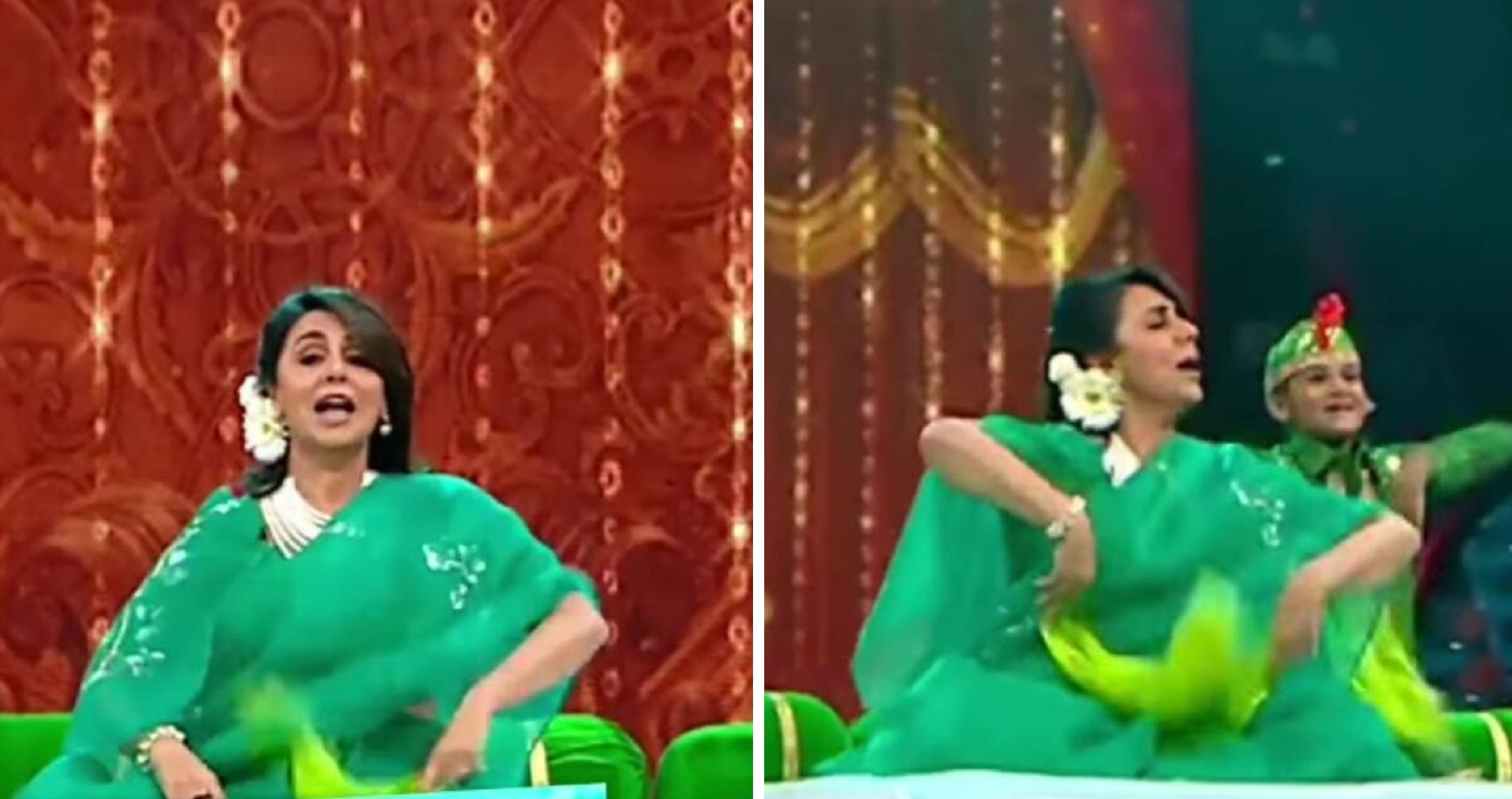 Neetu Kapoor Dances On ‘Parda Hai Parda’: Recreates Rishi Kapoor’s Iconic Sequence On TV
