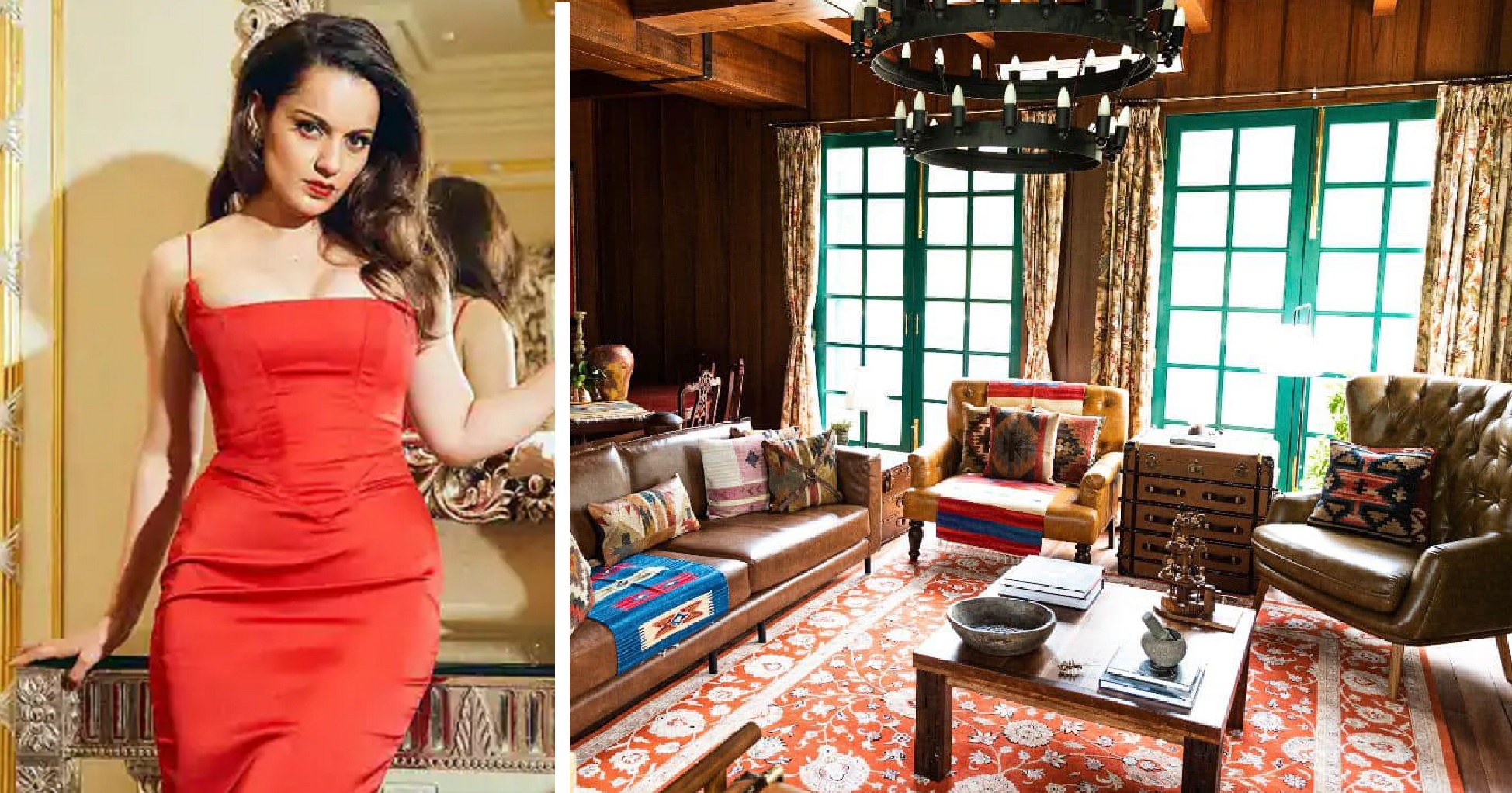 Kangana Ranaut Buys Stunning New House In Himachal, Promotes Local Culture & Indian Art Through It’s Design