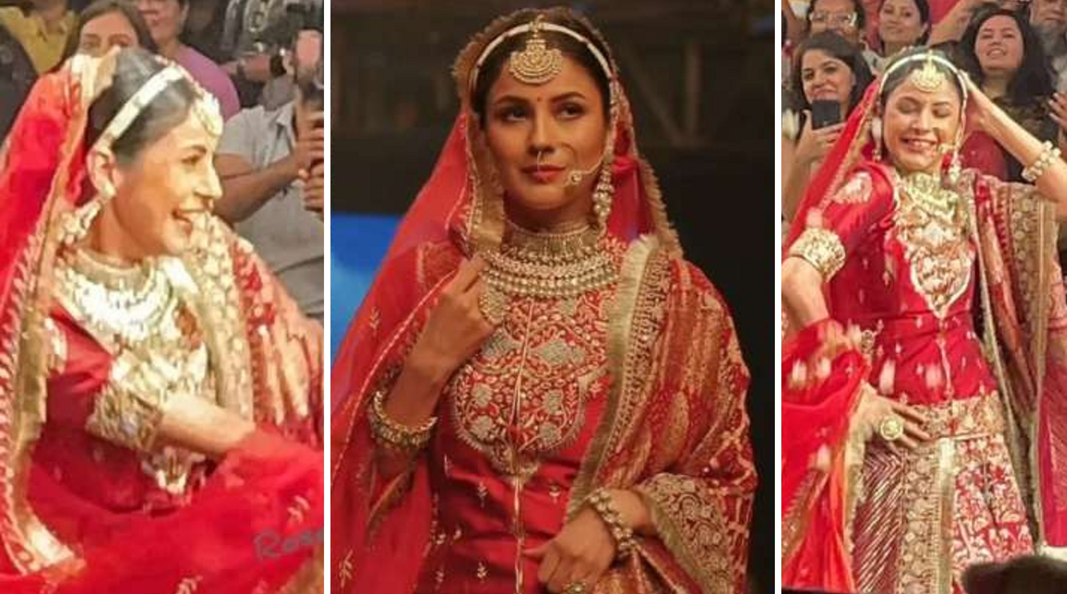 Shehnaaz Gill Makes Her Ramp Debut As A Bride With Sidhu Moosewala’s Song Playing In Background