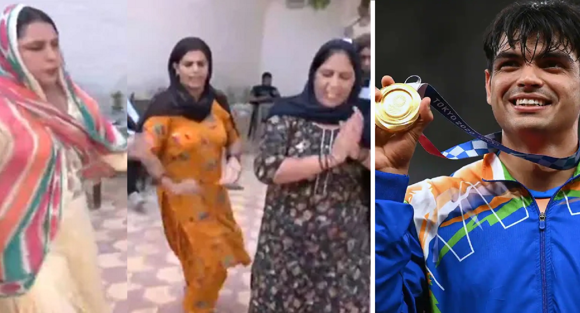 Neeraj Chopra’s Family Celebrated His Historic Silver Medal With Dance At His Village