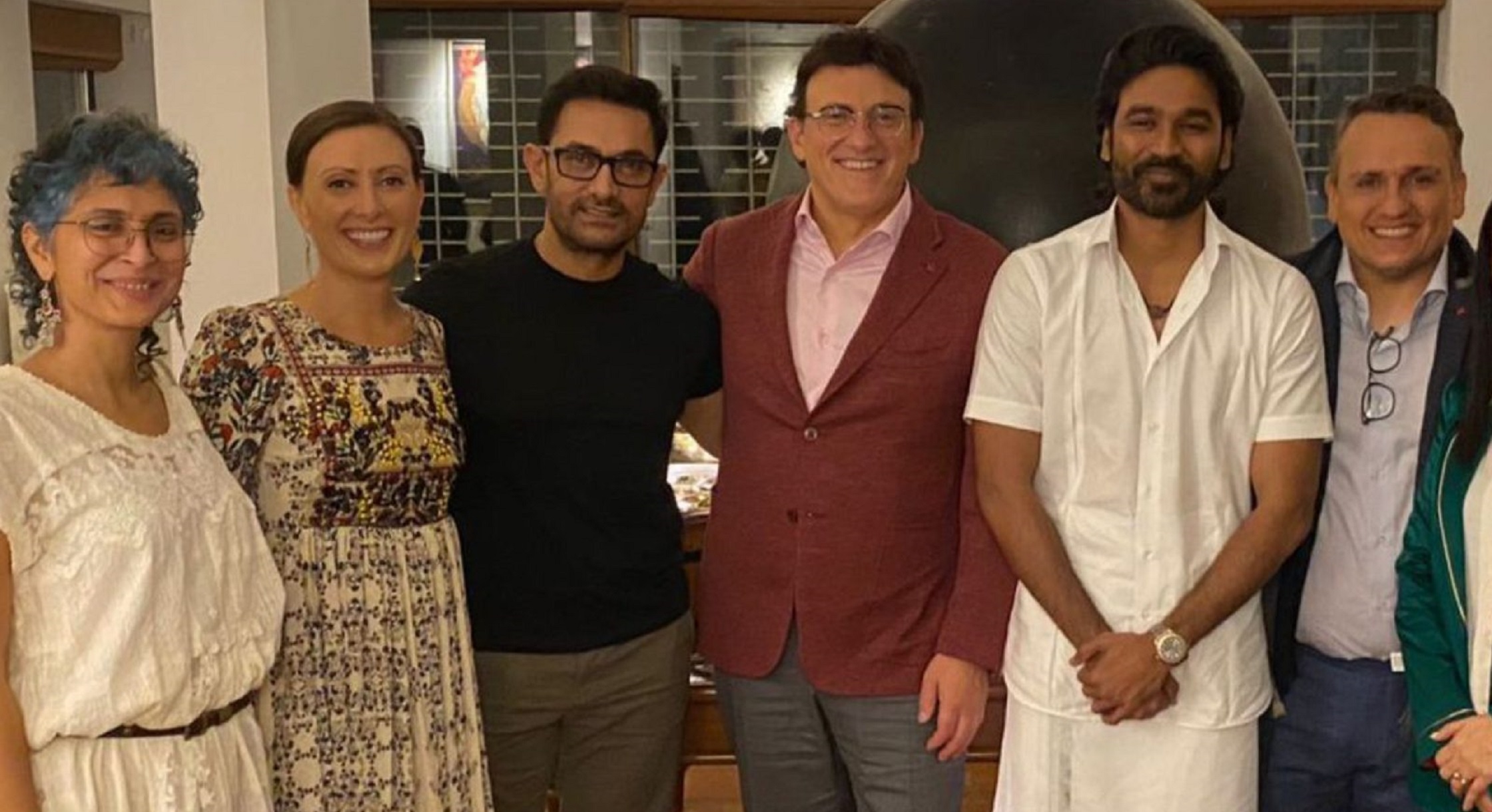 Aamir Khan Hosts Special Gujarati Dinner For Avengers Directors The Russo Brothers & Dhanush At His Residence
