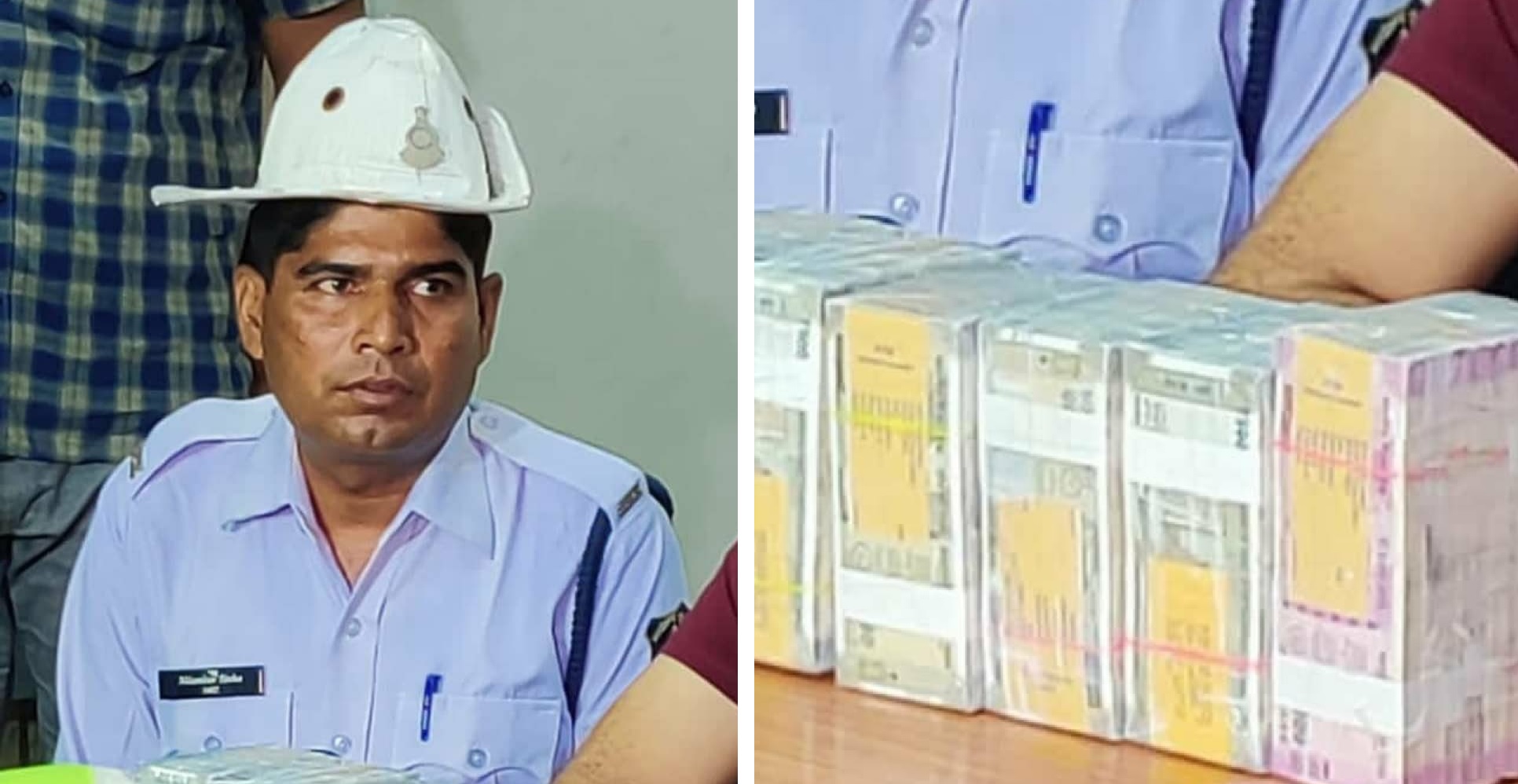 This Traffic Cop Handed Over Rs 45 Lakhs Found In A Bag To Chhattisgarh Police Station