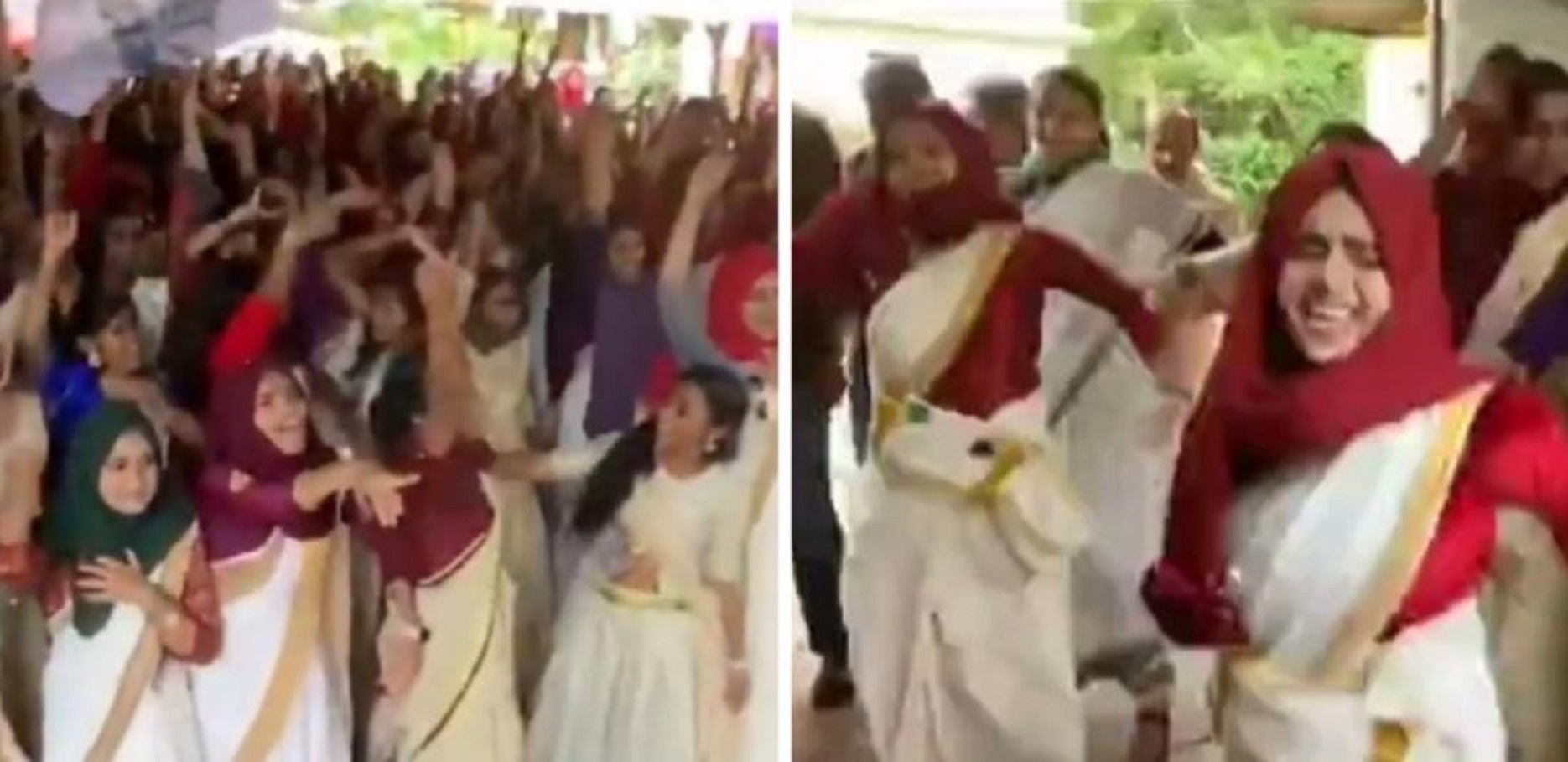 Hijab-clad Kerala Girls Dance During Onam Celebrations, Watch Their Viral Video