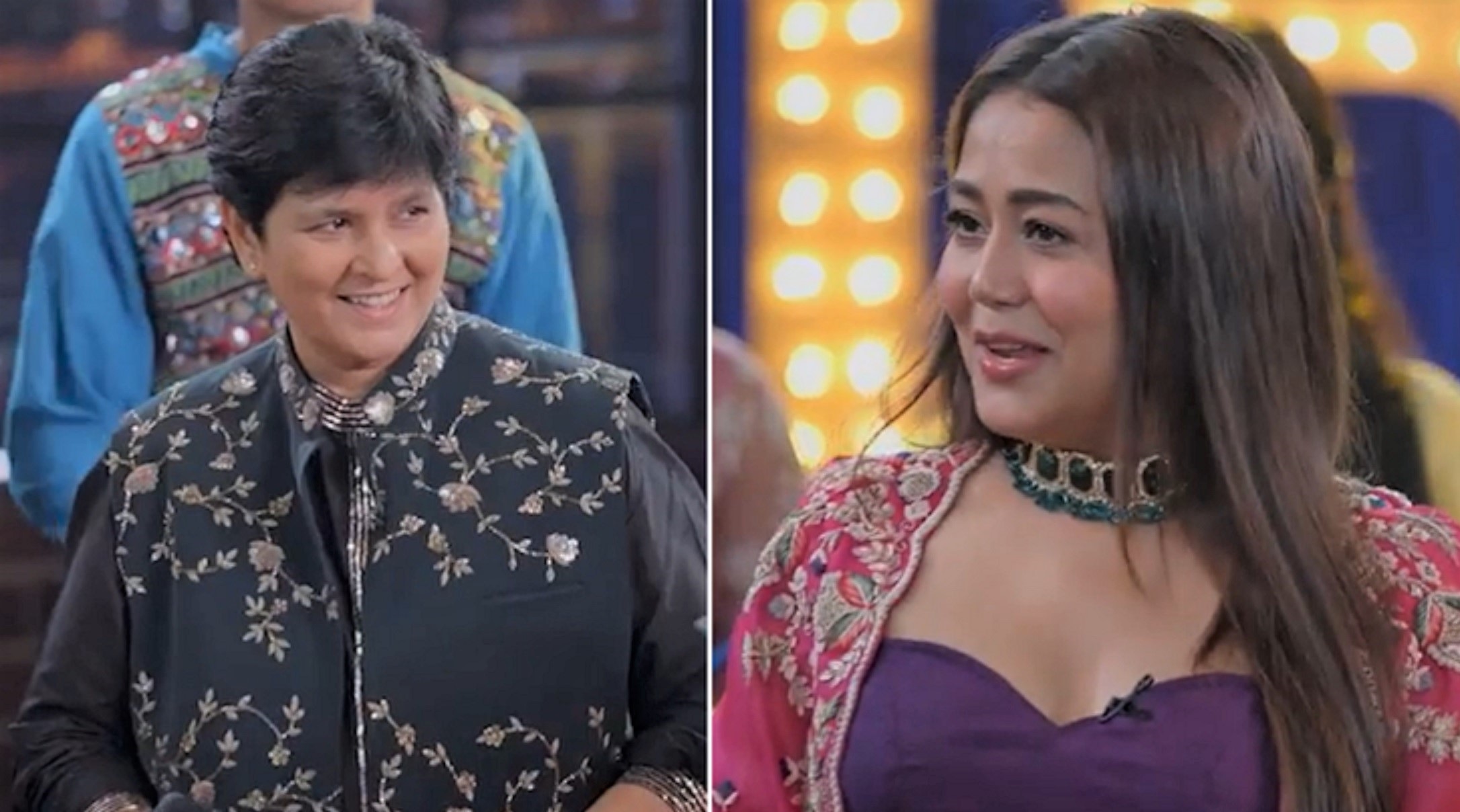 After Wishing To Sue Over Remix, Falguni Pathak Joins Neha Kakkar On Indian Idol For A Performance
