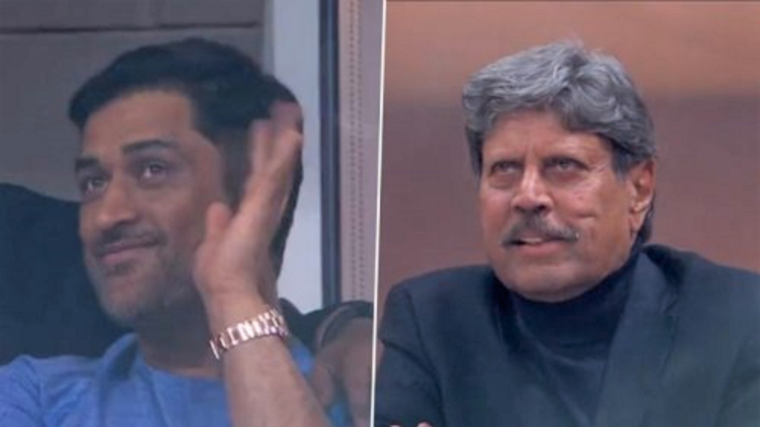 World Cup Winning Captains MS Dhoni And Kapil Dev Spotted In US Open, Leaving Fans Surprised