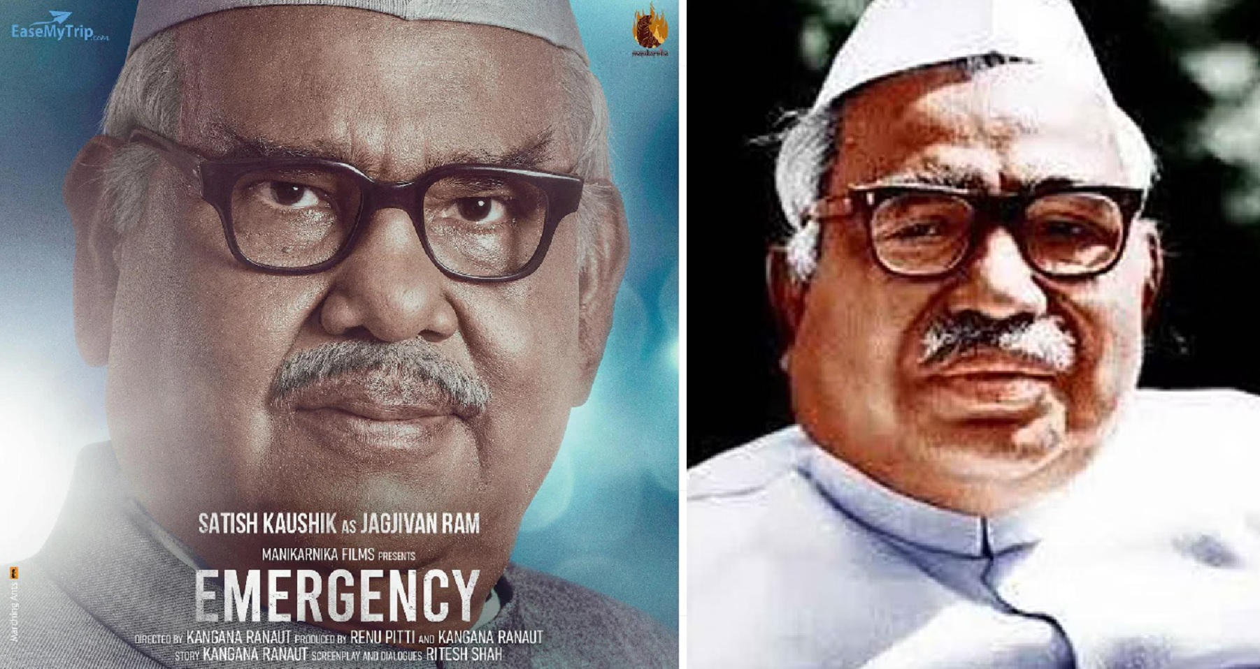 Kangana Ranaut’s ‘Emergency’ Casts Satish Kaushik In The Role Of Politician Jagjivan Ram