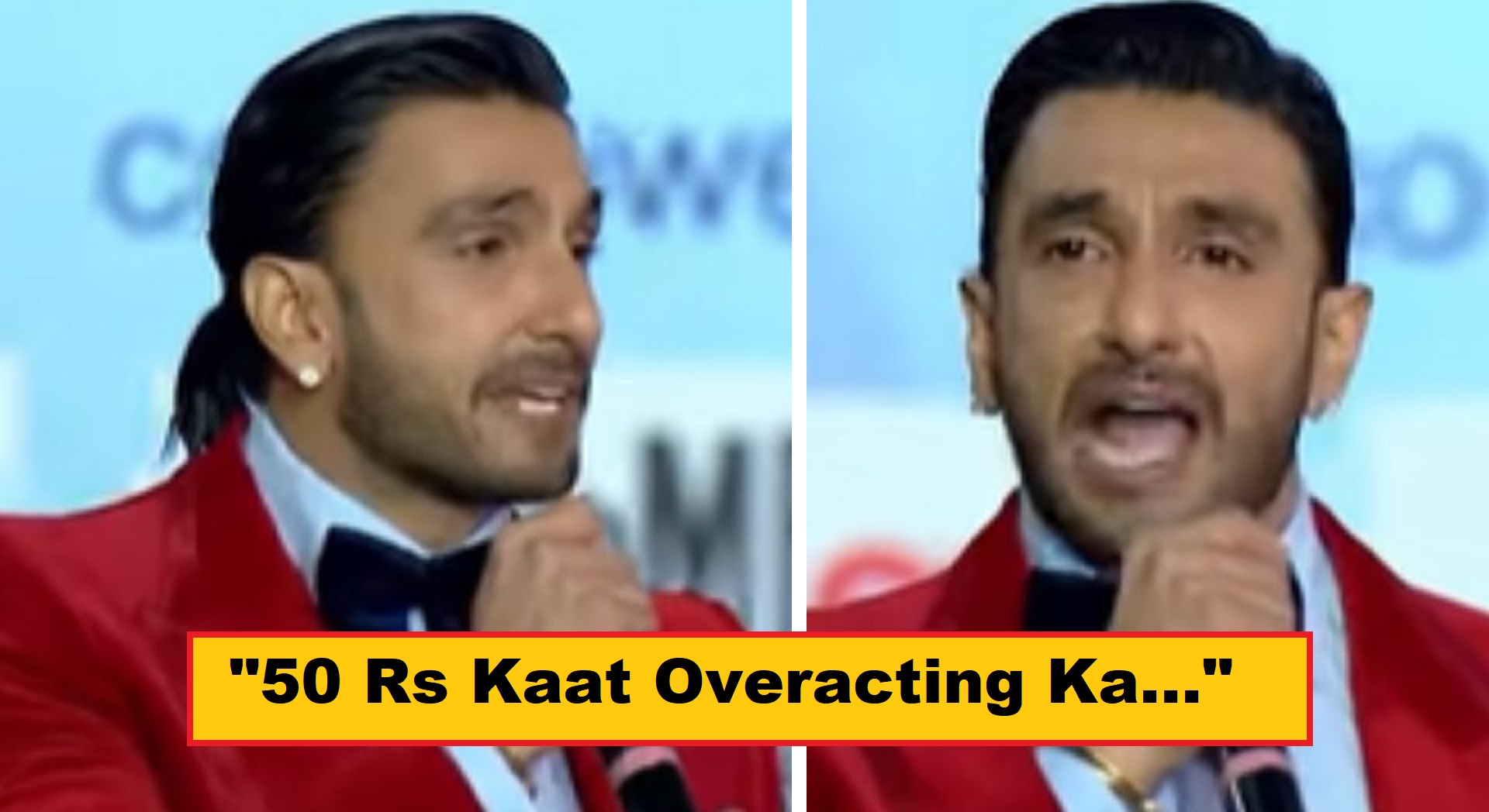 “There Is A Limit To Cringe”: Internet TROLLS Ranveer Singh As He Cries While Accepting Filmfare Award