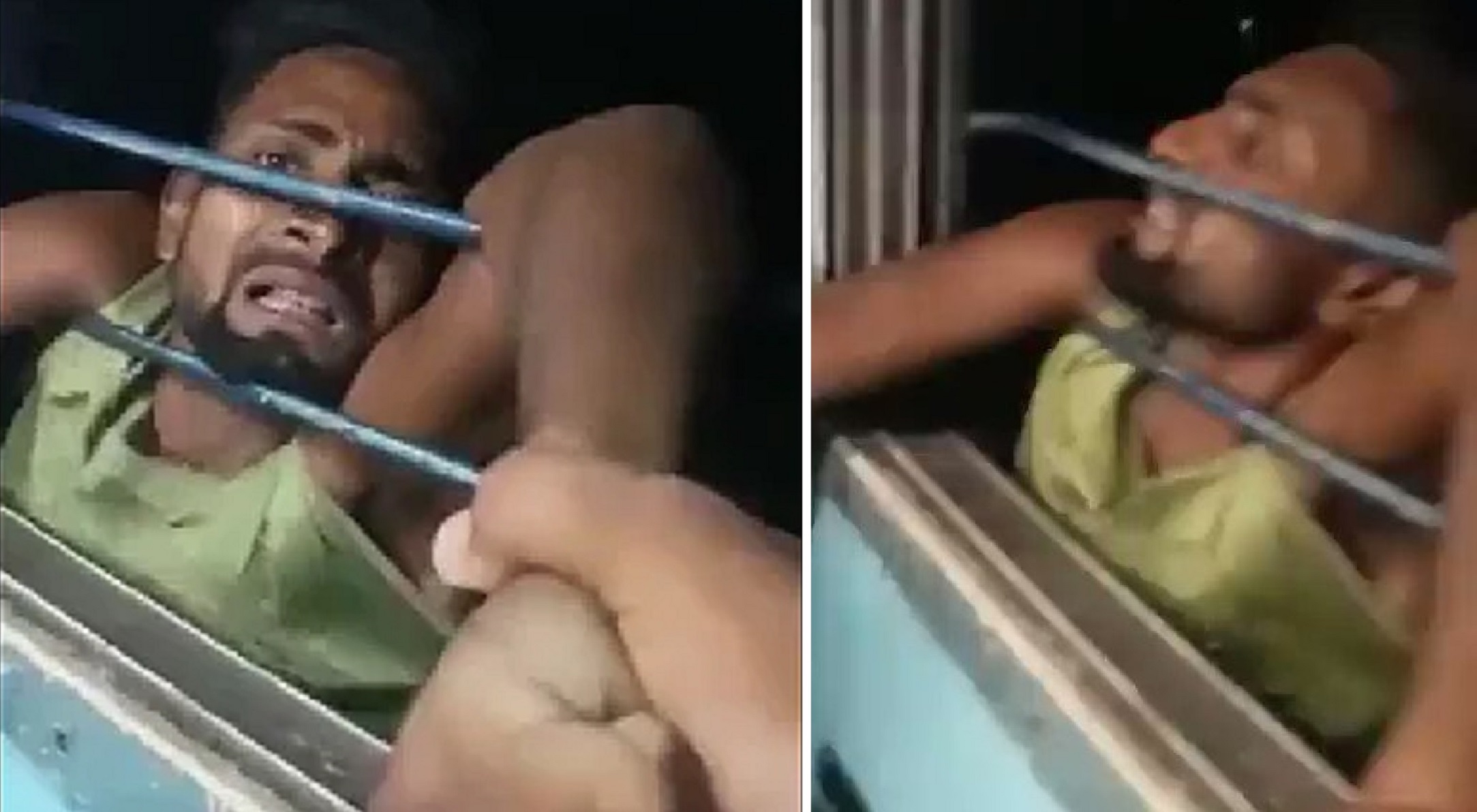 Thief Hangs From Window Of Speeding Train After Failed Attempt To Snatch Passenger’s Phone