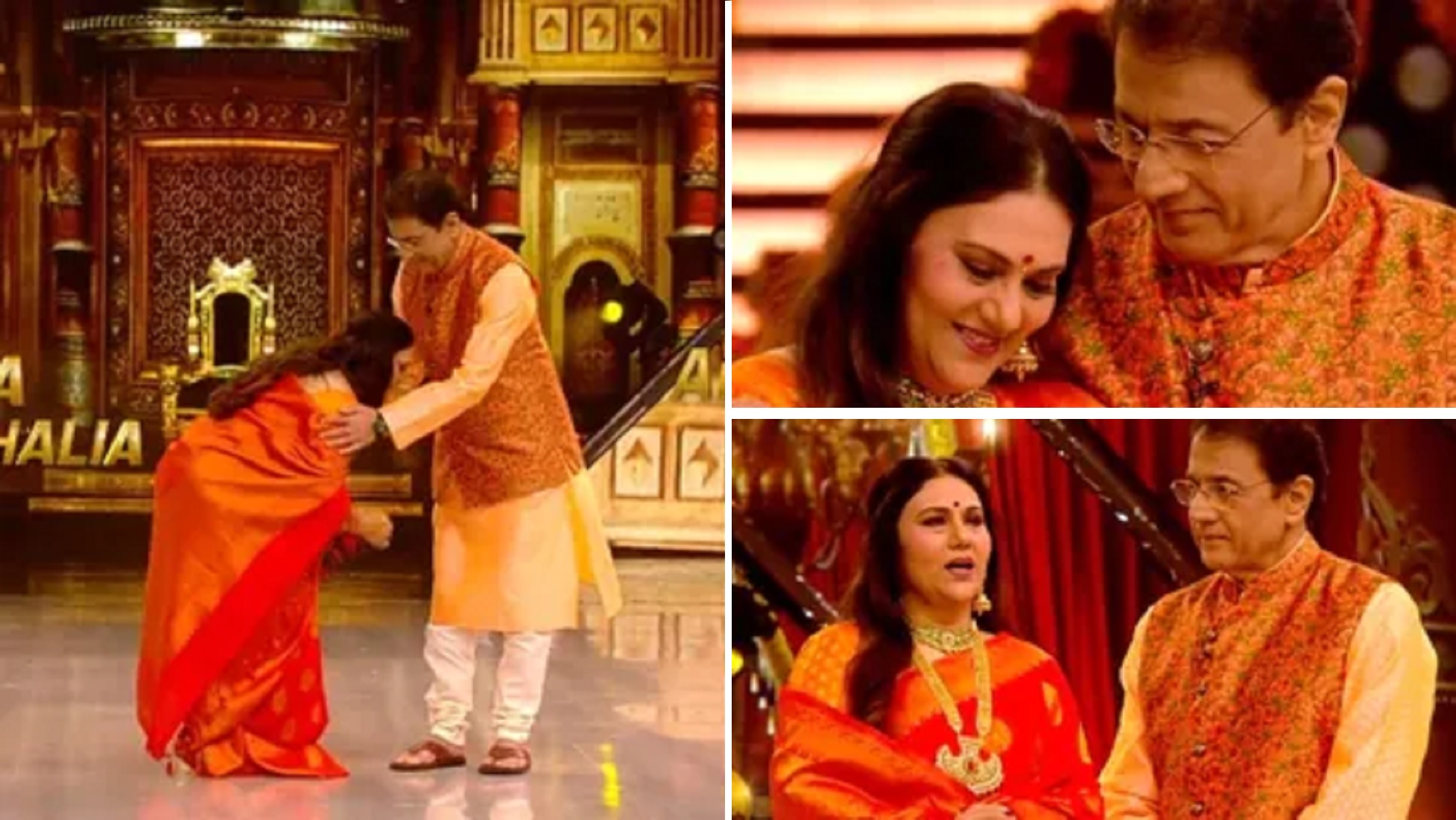Ramayan Legends: Dipika Chikhlia Touches Arun Govil’s Feet, Recreating Iconic Scene As Goddess Sita And Lord Ram