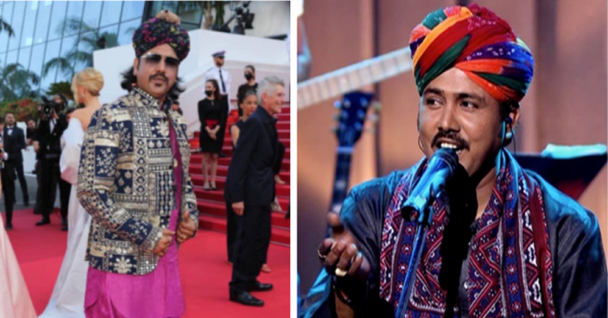 Singer Mame Khan reveals the heartwarming reason why he wore Rajasthani outfit at the Cannes