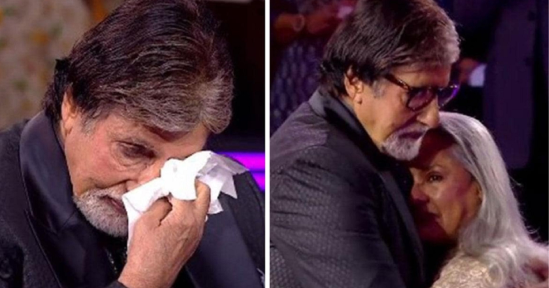 Amitabh Bachchan Gets Emotional As Wife Jaya Surprises Him On His Birthday On KBC Sets