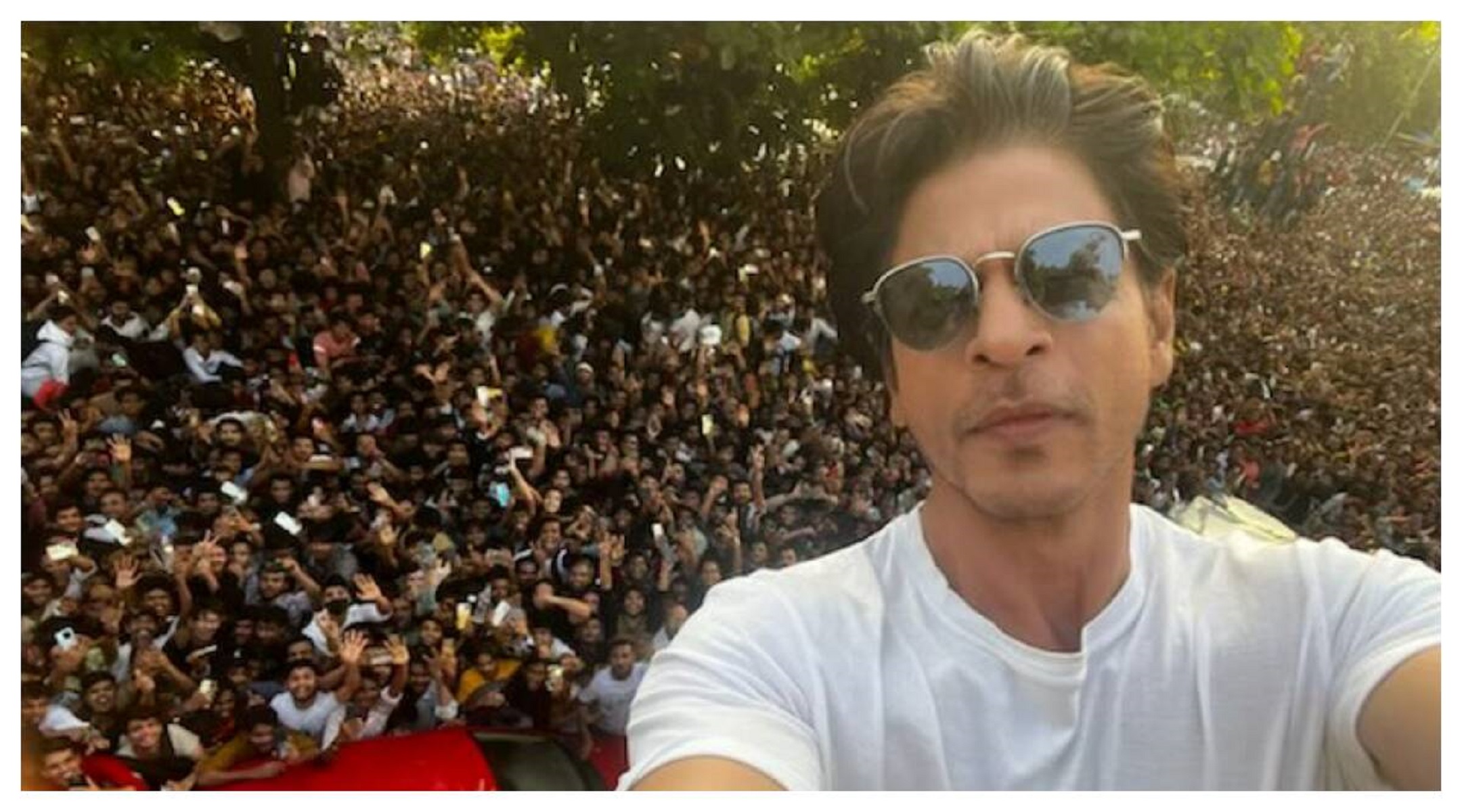 Shahrukh Khan meets and greets fans outside Mannat two times on his 57th birthday