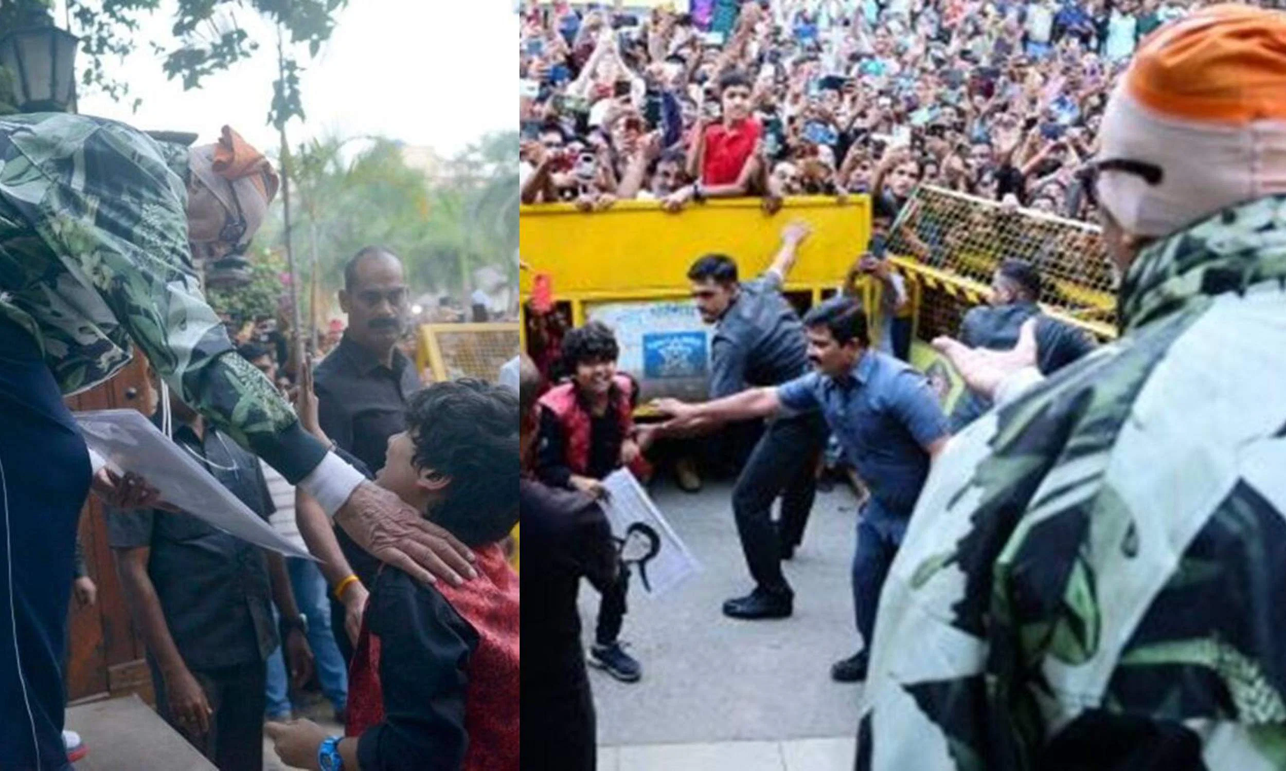 Amitabh Bachchan Becomes Emotional As A Young Fan Breaks Security Outside His House, Touches His Feet