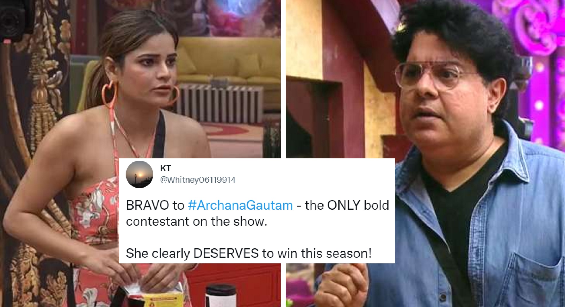Bigg Boss 16 Update: Netizens Praise Archana As The ONLY ONE With Courage To Fight Against Sajid Khan On The Show