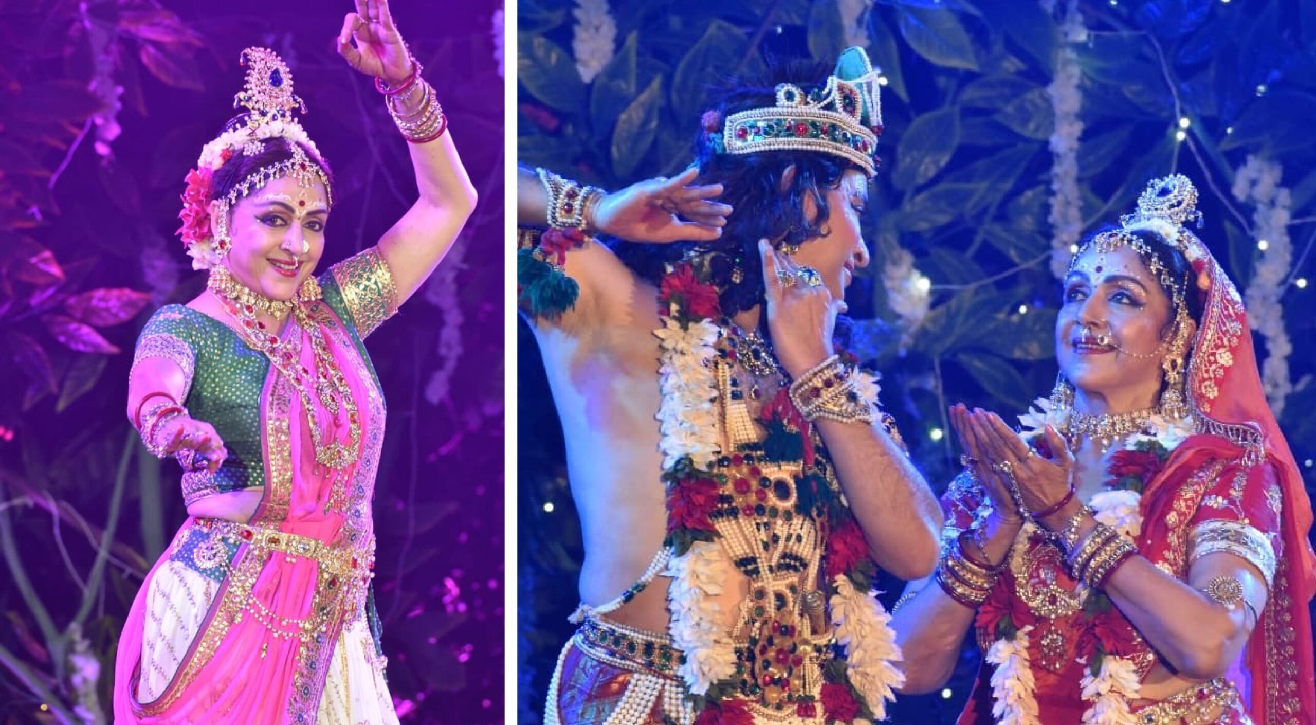 Hema Malini Wins Hearts With Her Mesmerizing Performance As Radha At Raas Mahotsav In Mathura