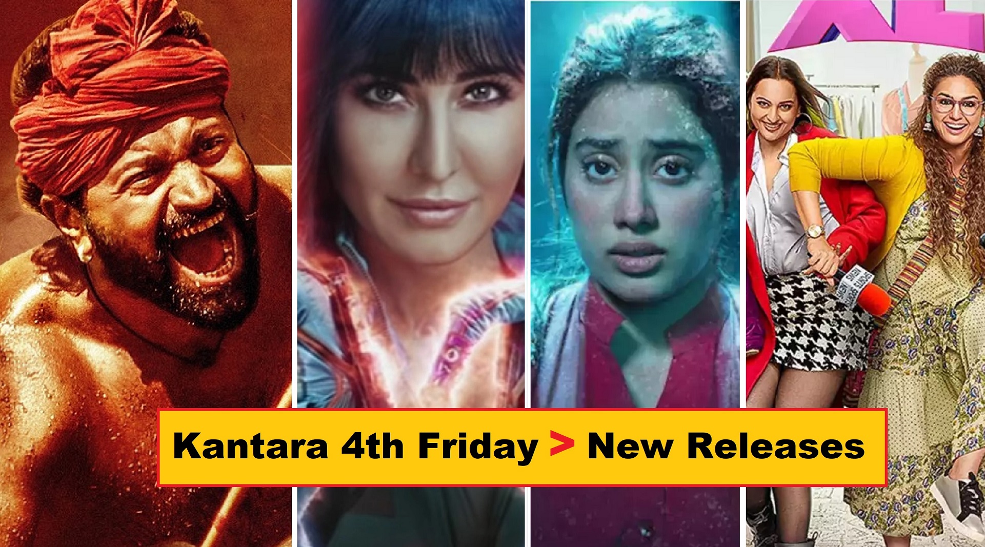 Kantara Beats New Bollywood Releases Of This Friday, Earns More Than Mili, Double XL & Phone Bhoot