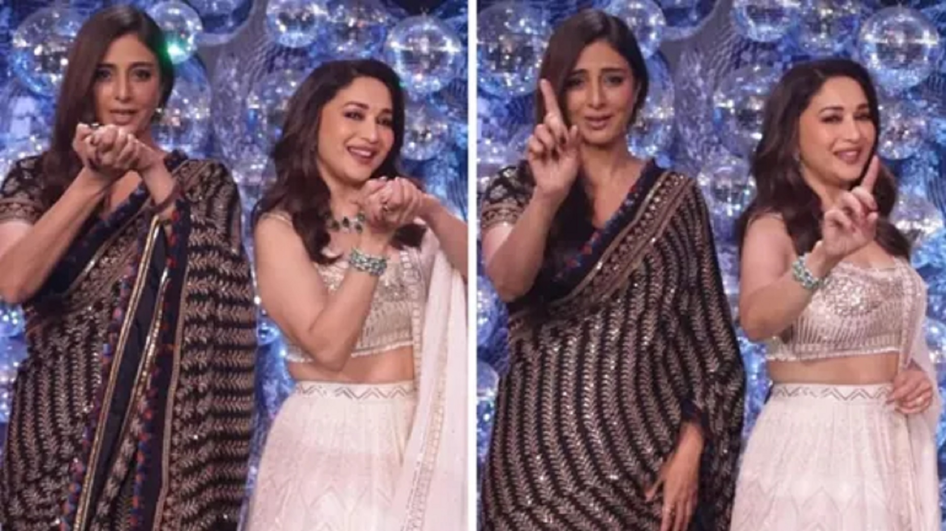 Bollywood Divas: Tabu And Madhuri Dixit Share The Stage Together On Jhalak Dikhhla Jaa 10 [Watch]