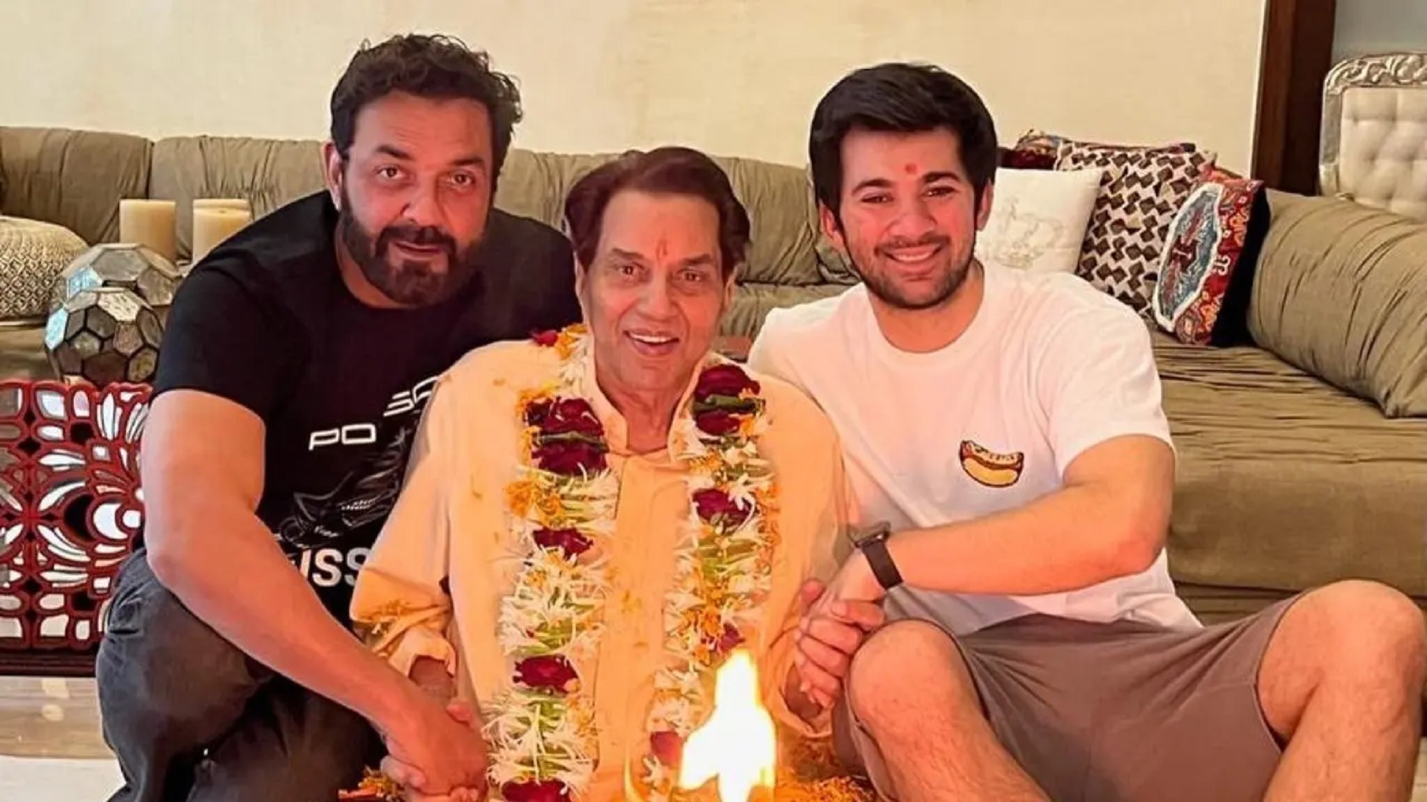 Dharmendra’s 87th Birthday: Deol Family Perform Puja To Celebrate The Special Day