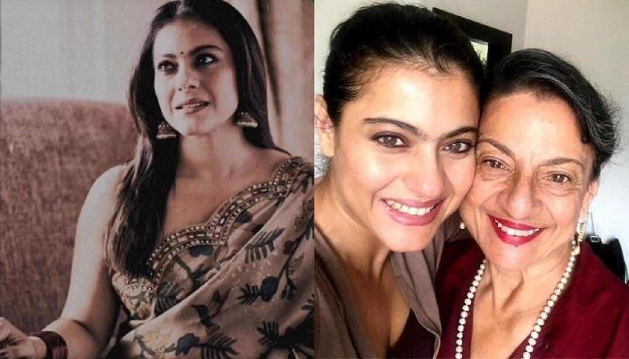 Kajol Posts Pictures From Her Photoshoot In Saree, Says ‘Feeling like mom’ Tanuja
