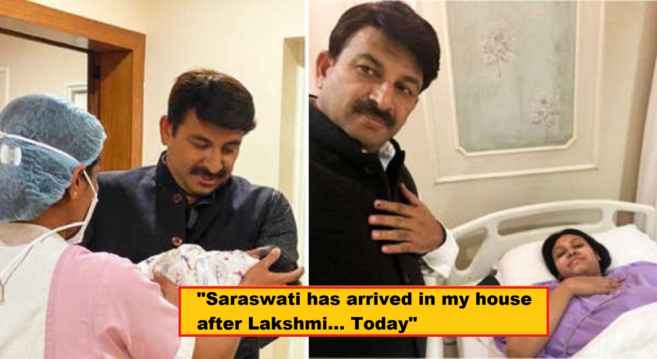 Manoj Tiwari Blessed With A Baby Girl, Becomes Father For The Third Time At Age 51