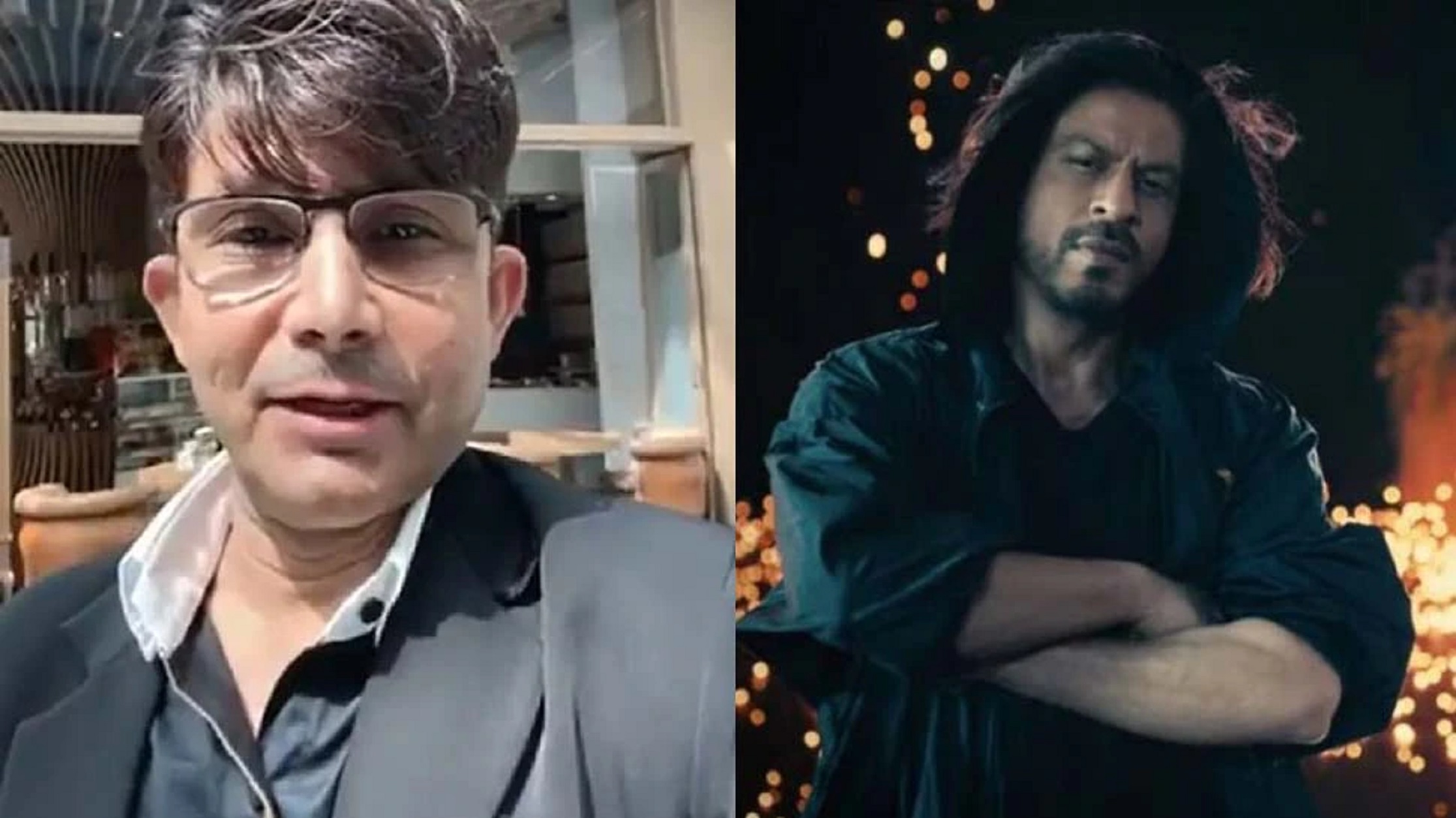 Watch : Kamaal R Khan gives brutal review of the newly released trailer of Shahrukh’s Pathaan