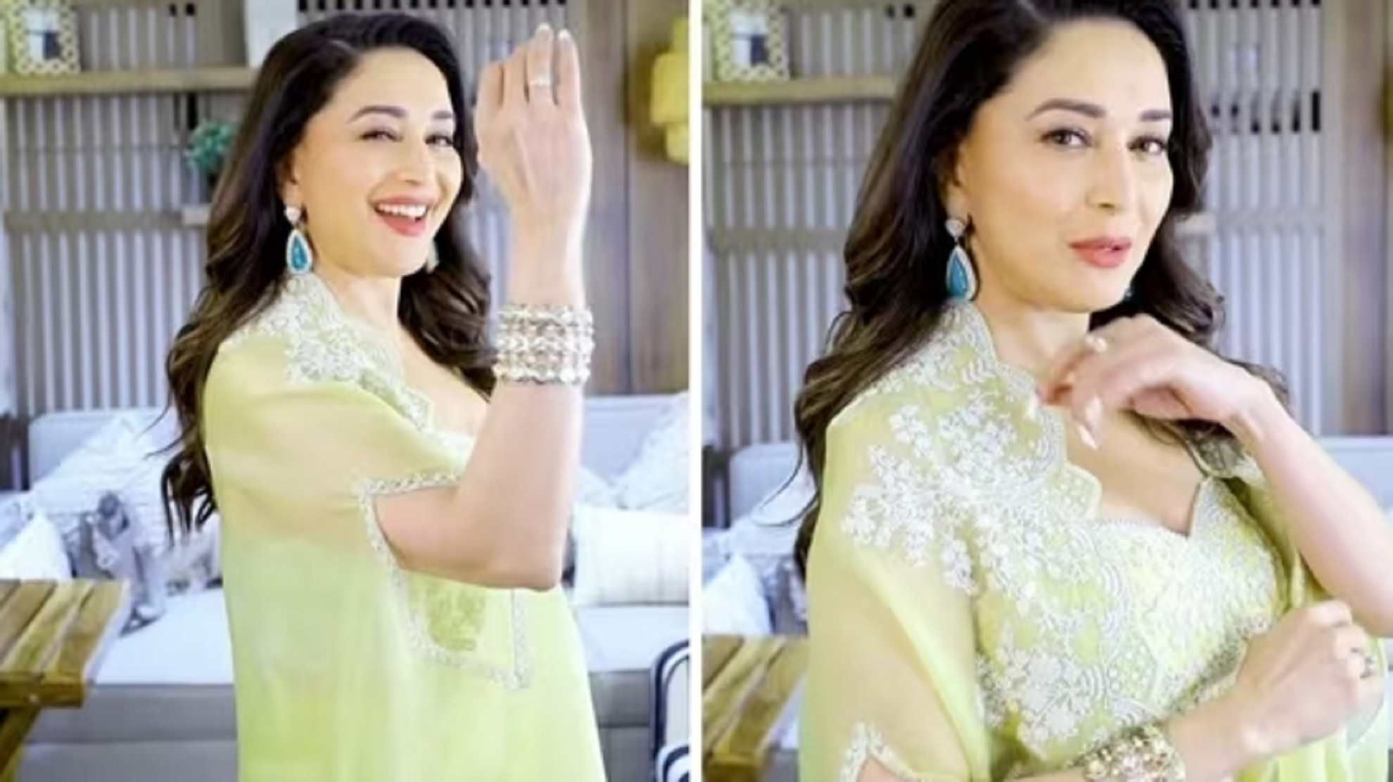 Madhuri Dixit Dances To Qala’s Viral Hit Song ‘Ghode Pe Sawar’, Internet Says She Wins The Challenge