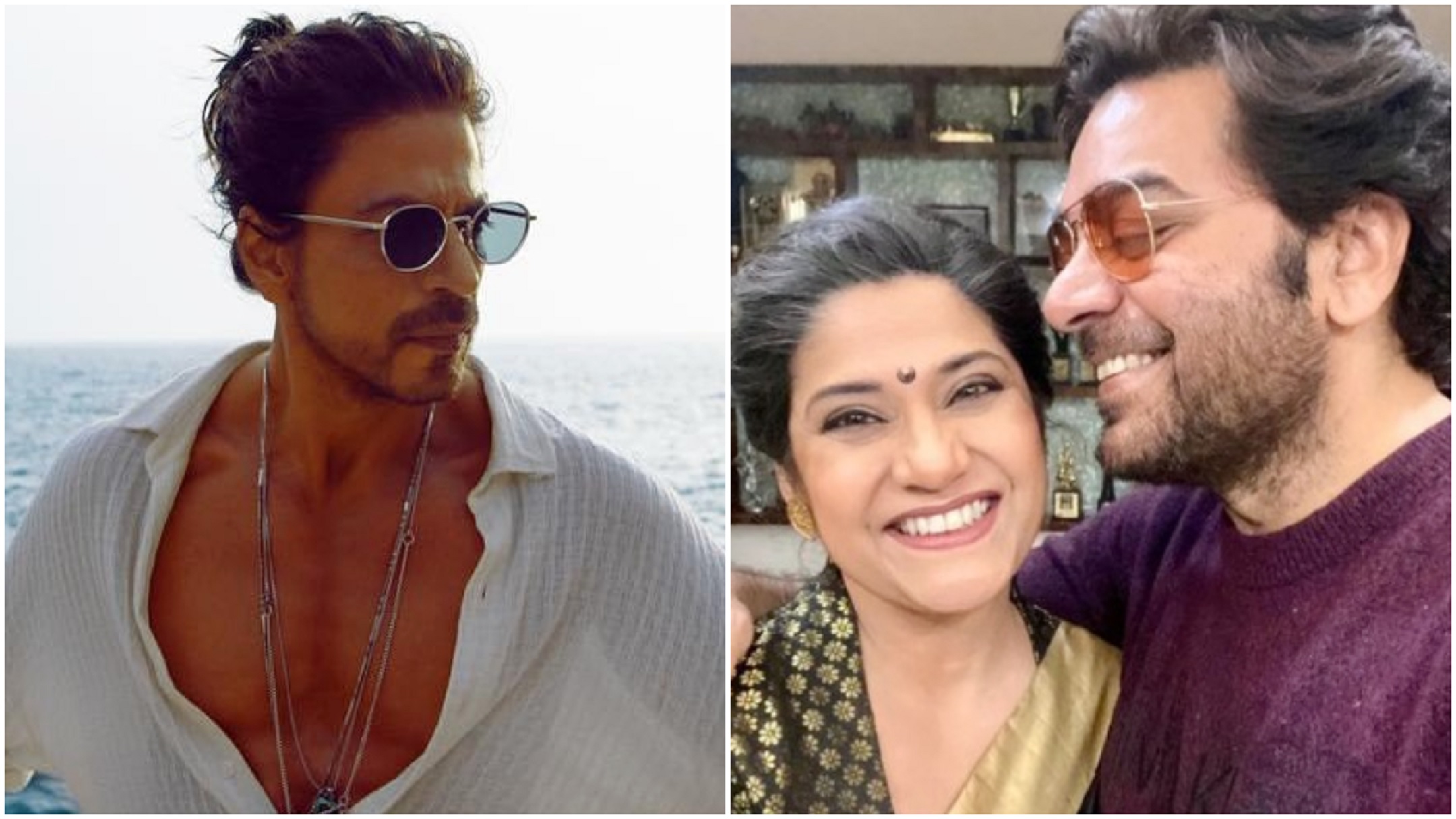 Shahrukh Khan calls his Pathaan co-star Ashutosh Rana ‘Gyaani, Antaryaami’, Renuka Shahane responds