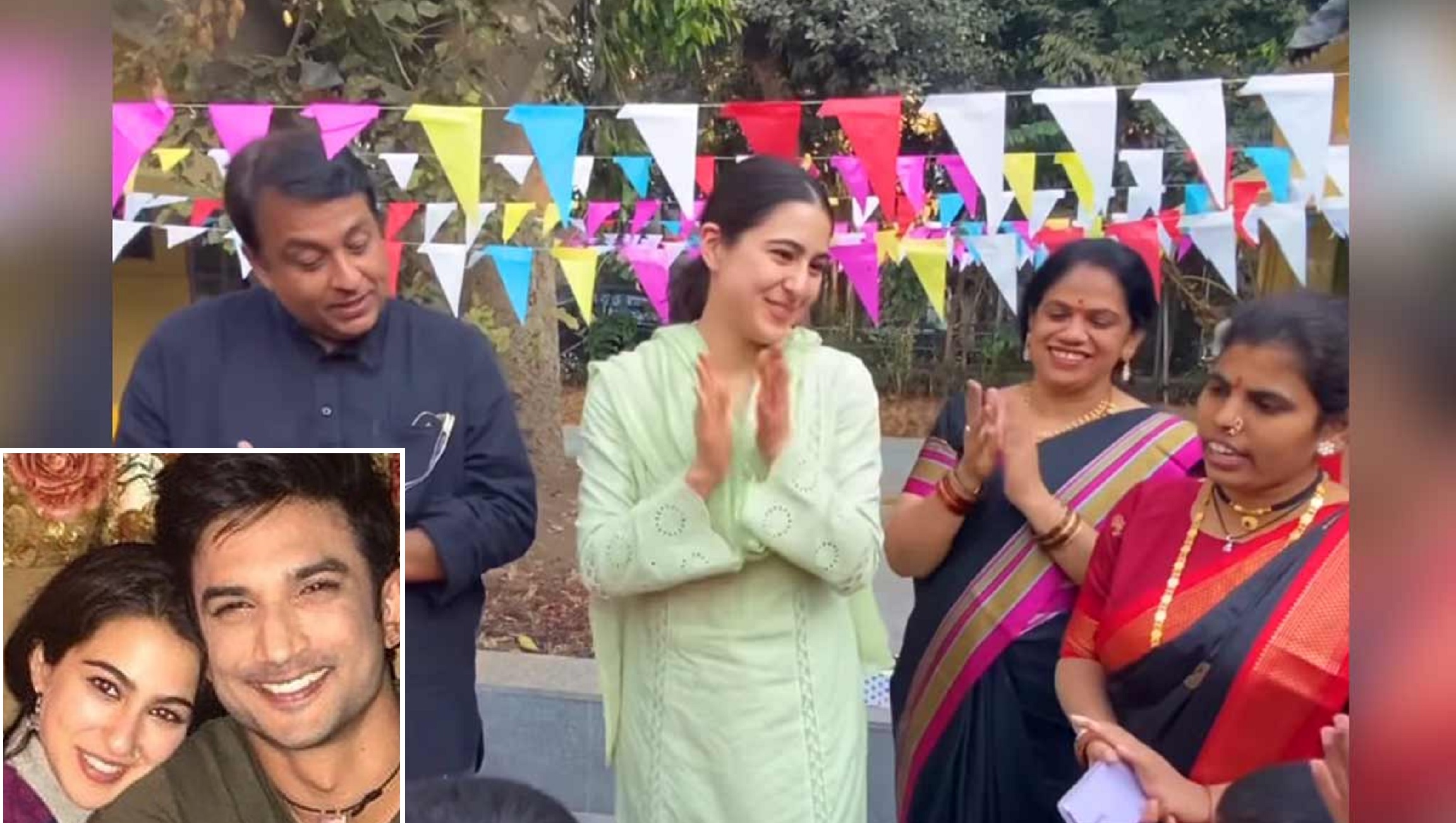 Sara Ali Khan Celebrates Late Sushant Singh Rajput’s Birthday By Spending The Day With NGO Kids