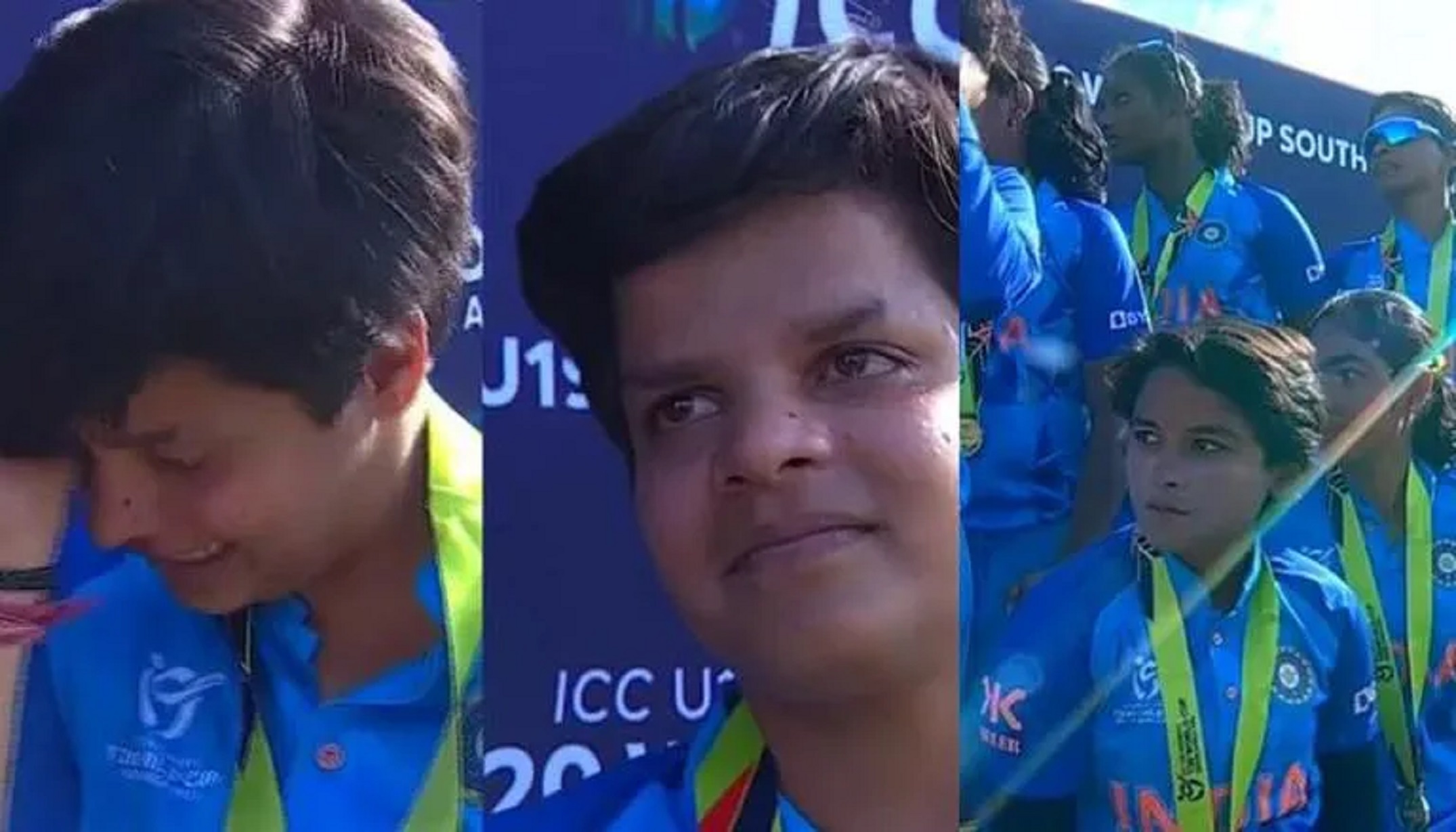 Watch : Indian captain Shafali Verma becomes emotional after winning the historic U-19 world cup