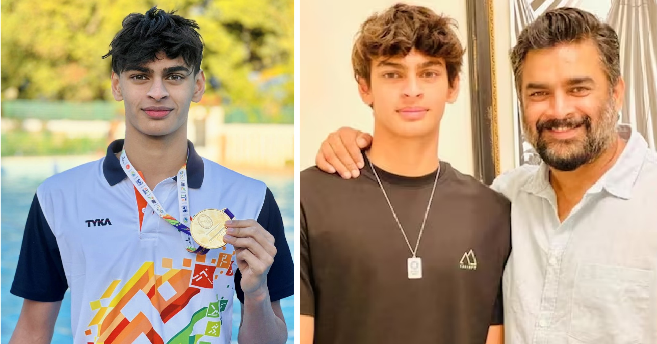 R Madhavan’s Son Vedaant Nabs Multiple Gold & Silver Medals In Swimming Championship Held At Khelo India Games 2023