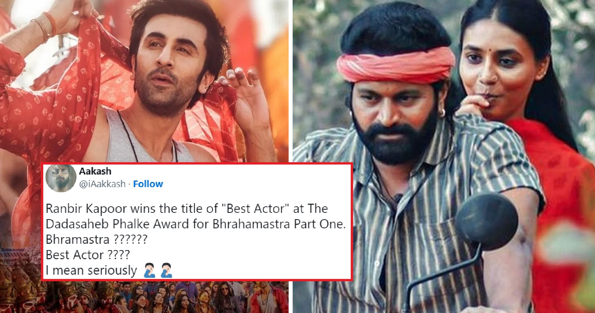 Nepotism? Ranbir Kapoor Wins ‘Best Actor’ For Brahmastra Over Rishab Shetty For Kantara, Internet Reacts