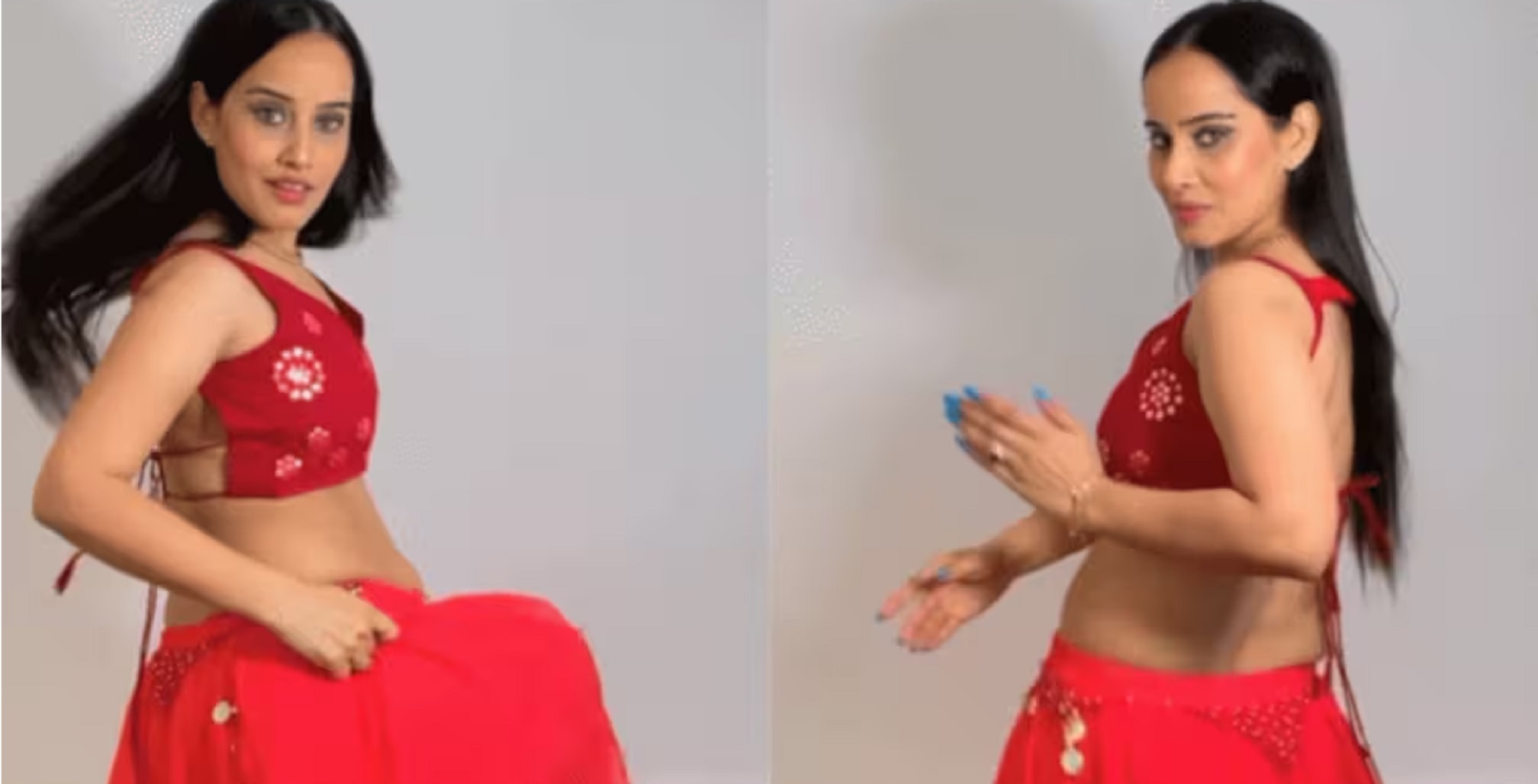 Watch : Viral girl wins hearts again with her Belly Dancing skills, leaves internet amazed