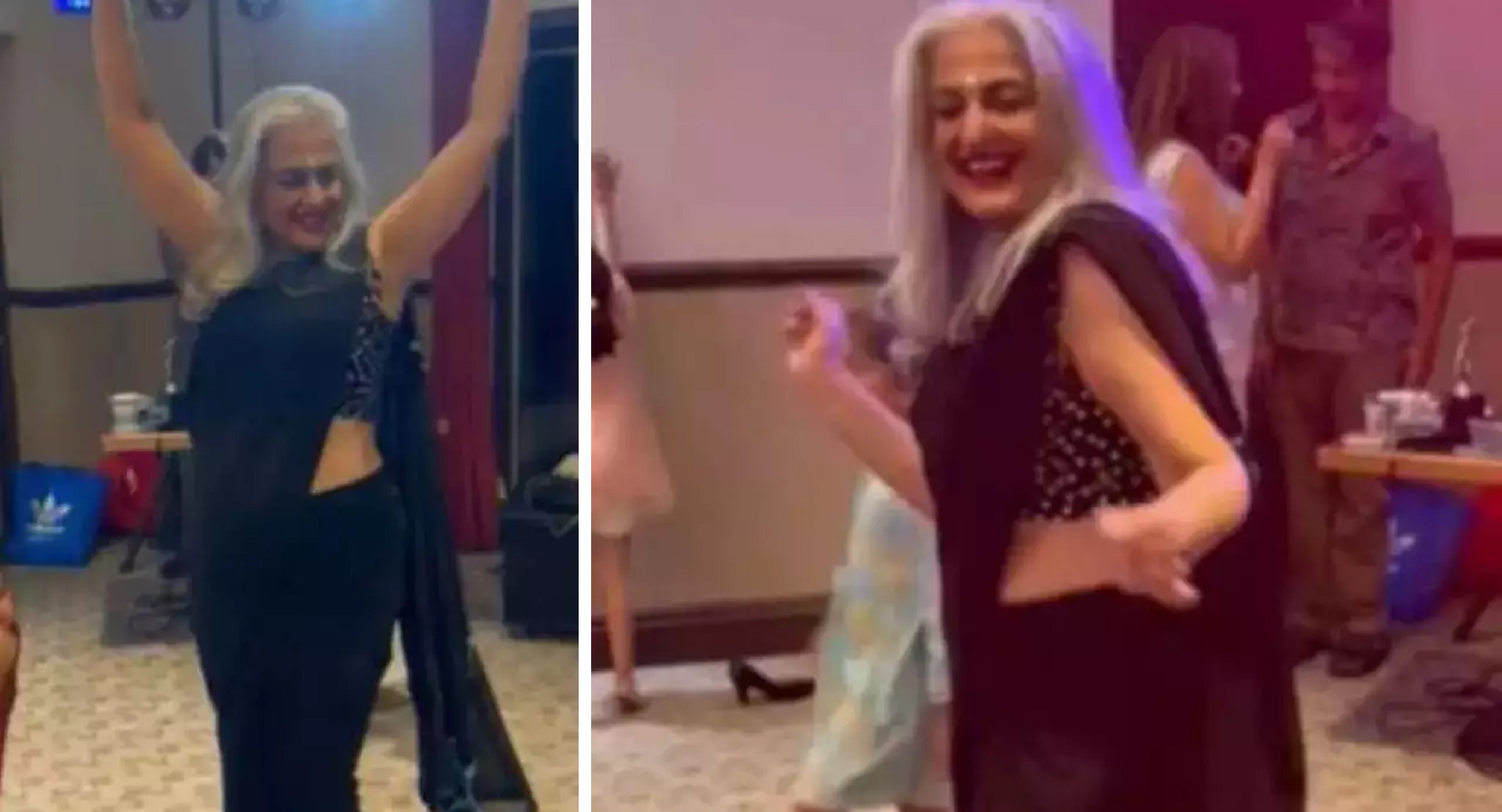 Woman In Saree Dances to ‘Badan Pe Sitare Lapete Huye’: Video Goes Viral