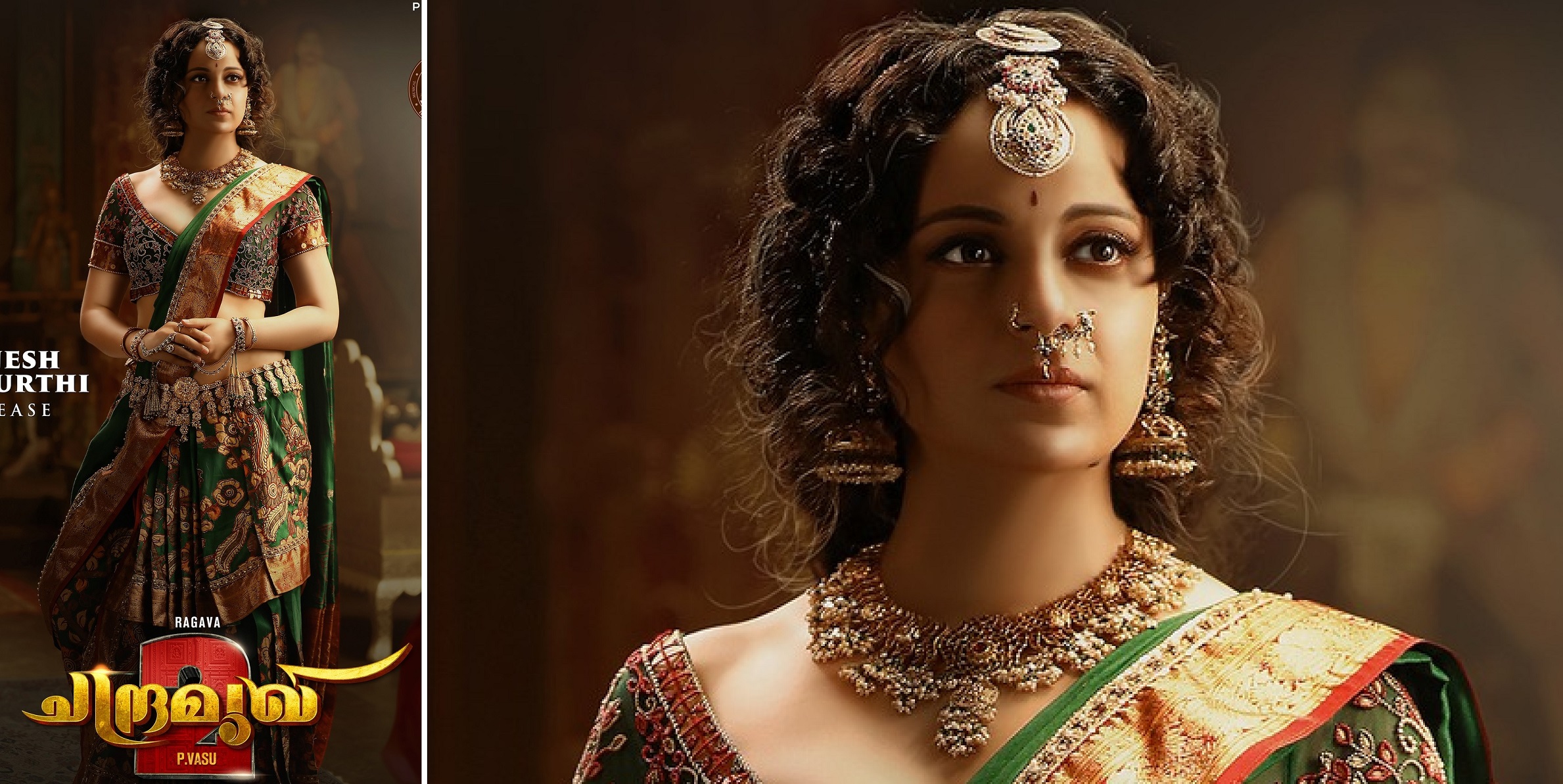 Kangana Ranaut Shares First Look From Her Upcoming Film Chandramukhi 2